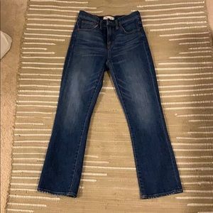 Madewell Demi Boot Jeans - Size 25